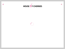 Tablet Screenshot of houseofcherries.com